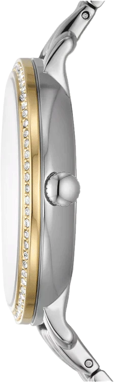FOSSIL Jacqueline Sun Moon Multifunction Two-Tone Stainless Steel Watch