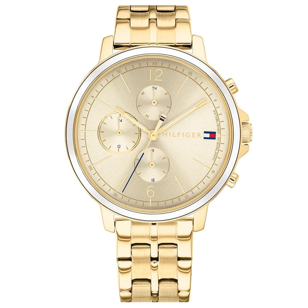 Tommy hilfiger Women Madison Round Rose gold Watches - Kamal Watch Company