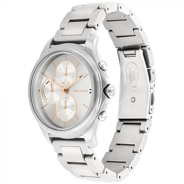 Tommy Hilfiger Women Skylar Round Grey Watches-NCTH1782263W - Kamal Watch Company