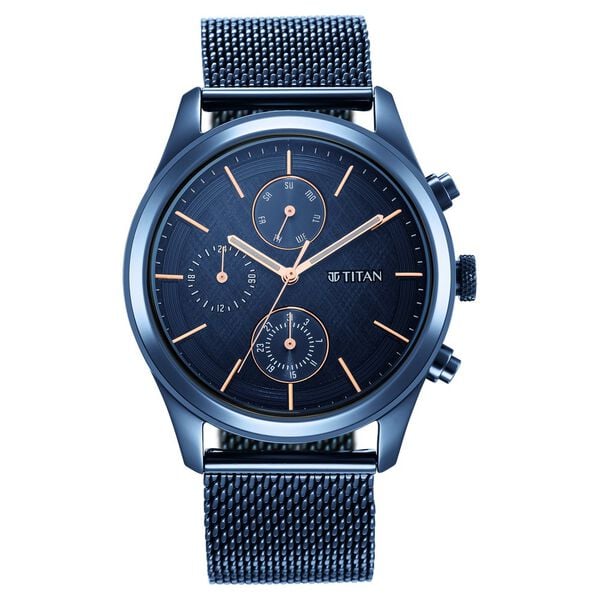 Titan NT1805QM02 Sartorial Neo Splash Watch for Men