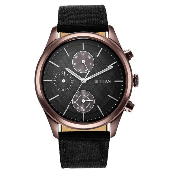 Titan NT1805QP01 Neo Splash Infinity Chronograph Men's watch