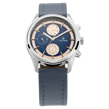 Titan NT1805SL02 Metropolitan Charm Multifuctional Men's Watch