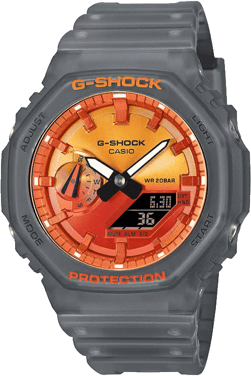 Casio G1659 GA-2100FLS-8A2 Watch for Men