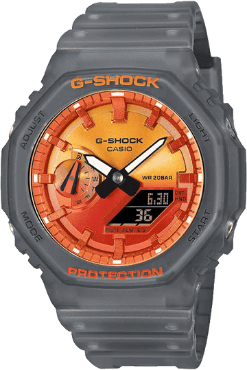 Casio G1659 GA-2100FLS-8A2 Watch for Men