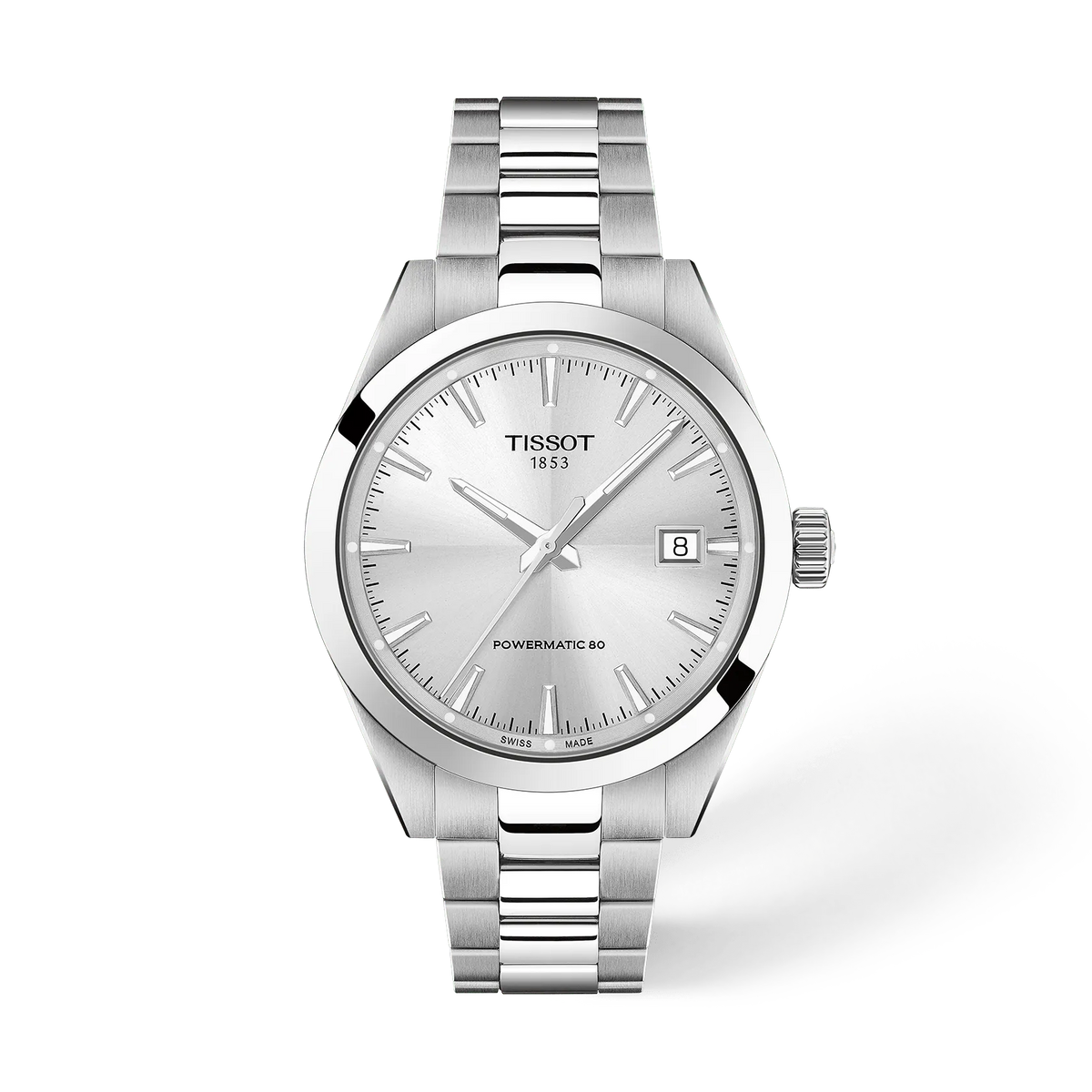 Tissot Gentleman 38mm T165.807.11.031.00 Watch for Men - front view