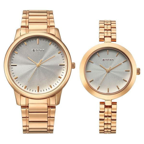 Titan 19692969WM01 Bandhan Eternal Pair Watch for Couples