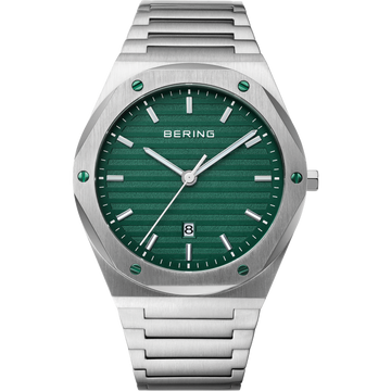 Bering Green Analog Watch For Men 19742-708