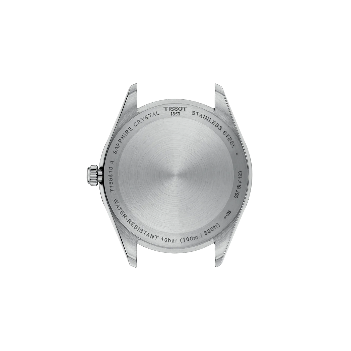 Tissot Ballade 40mm T156.410.11.091.00 Watch for Men - case-back view