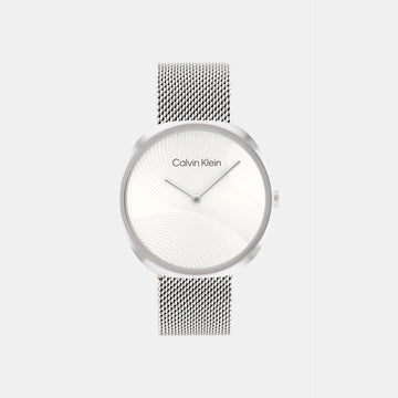 CALVIN KLEIN  Female White Analog Mesh Watch 25200245