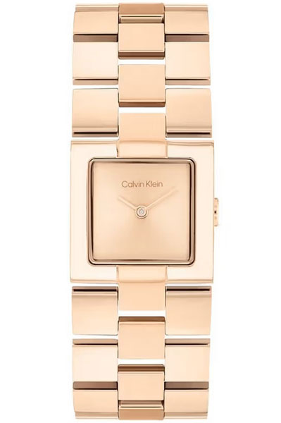 Calvin Klein Analog Rose Gold $ Stainless Steel Wowen's Watch 25100090