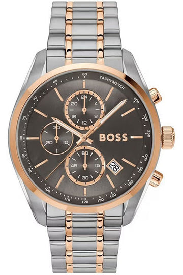 Hugo Boss Chronograph Grey Stainless Steel Men's Watch 1514252