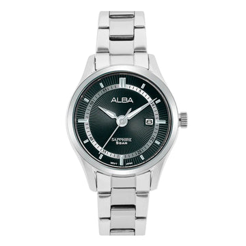 AS9R19X1 Asterix Black Dial with Metal Strap