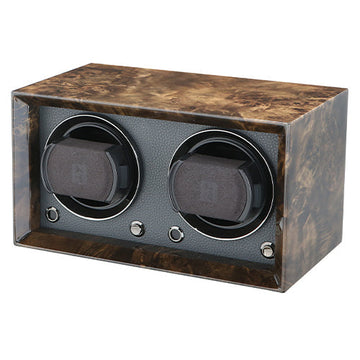 Paul Design Petite 2 Dark Burl Watch Winder