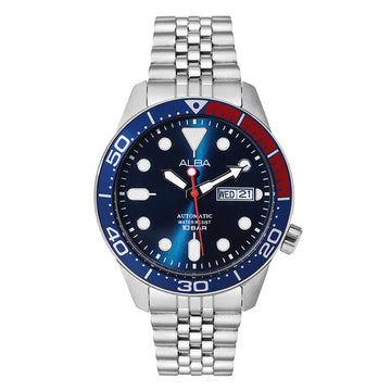 AL4191X1 Dual Tone Bezel Mechanical Watch