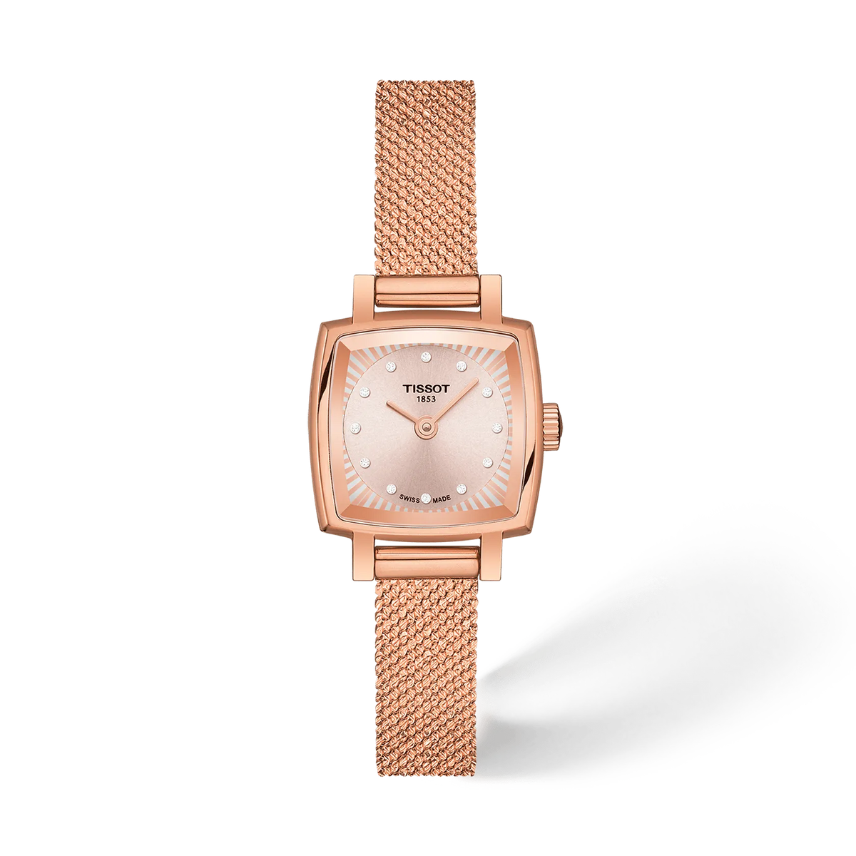 Tissot Lovely Square 20x20mm T058.109.33.456.00 Watch for Women - front view