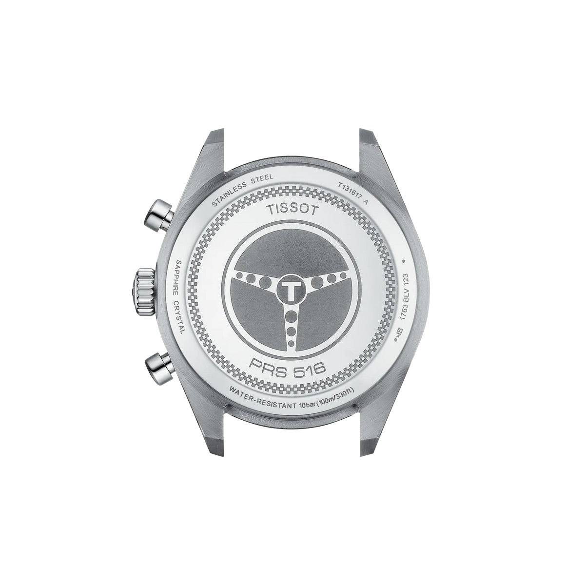 Tissot PRS 516 45mm T131.617.16.032.00 Watch for Men - case-back view