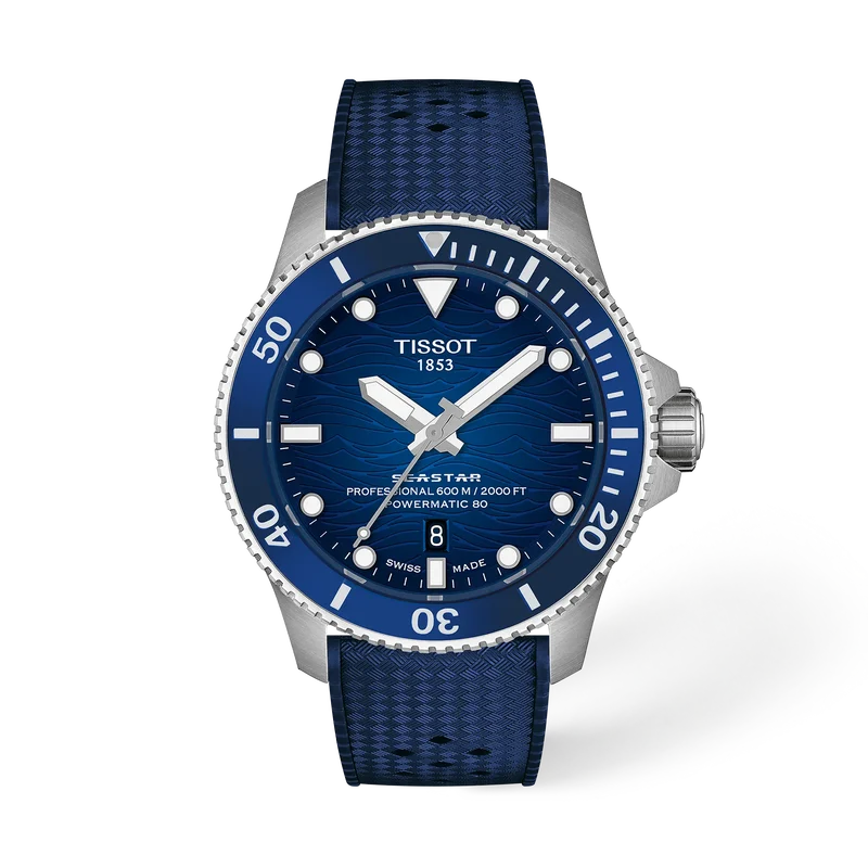 Tissot T1209071704100 Seastar 2000 44mm
