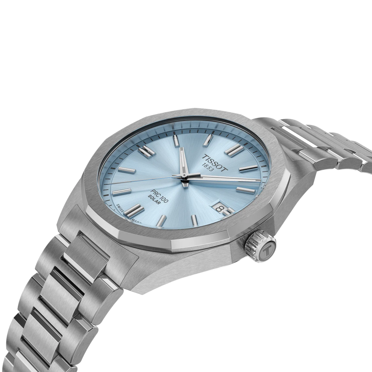Tissot PRC 100 Solar 39mm T151.422.11.351.00 Watch for Men - detail view