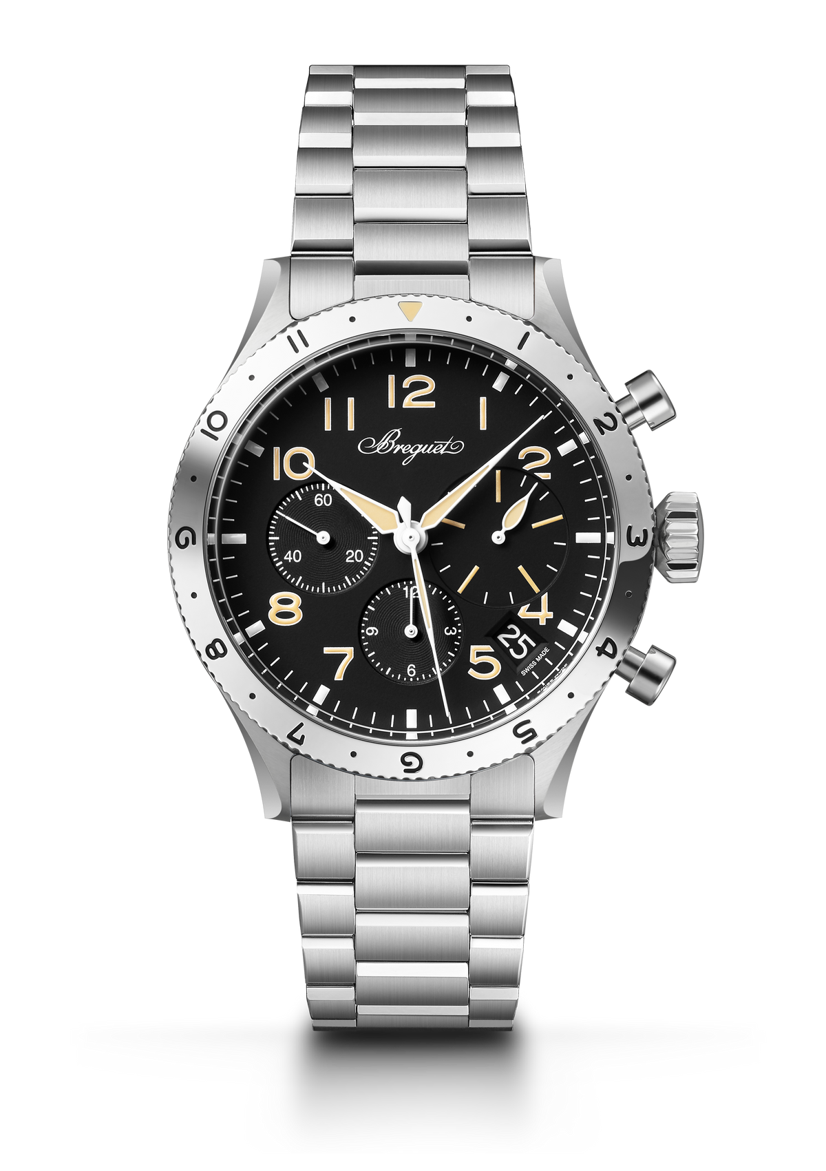 Breguet Type XX 2067ST/92/SW0 – front view