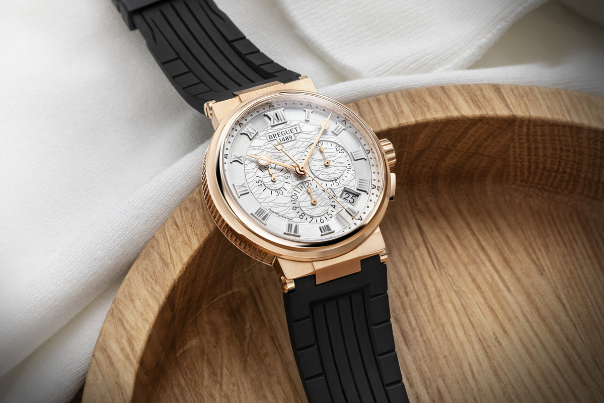 Breguet Marine Chronographe 5527 5527BR/12/5WV – lifestyle view