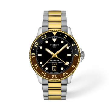 Tissot Seastar 1000 GMT 40mm T120.852.22.051.00 Watch for Men - front view
