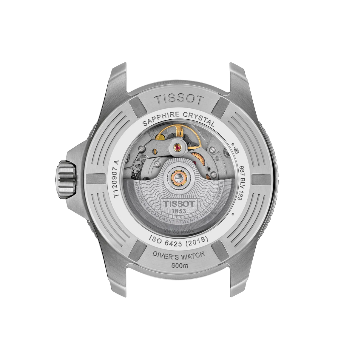 Tissot Seastar 2000 Professional 44mm T120.907.17.041.00 Watch for Men - case-back view