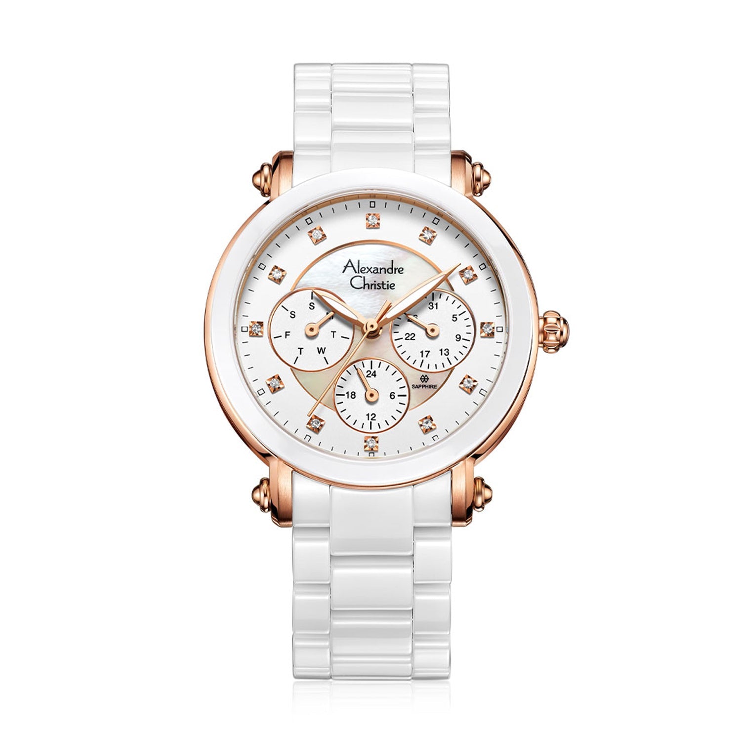 Alexandre Christie 2377BFBRGSL Multifunction Women's Watch