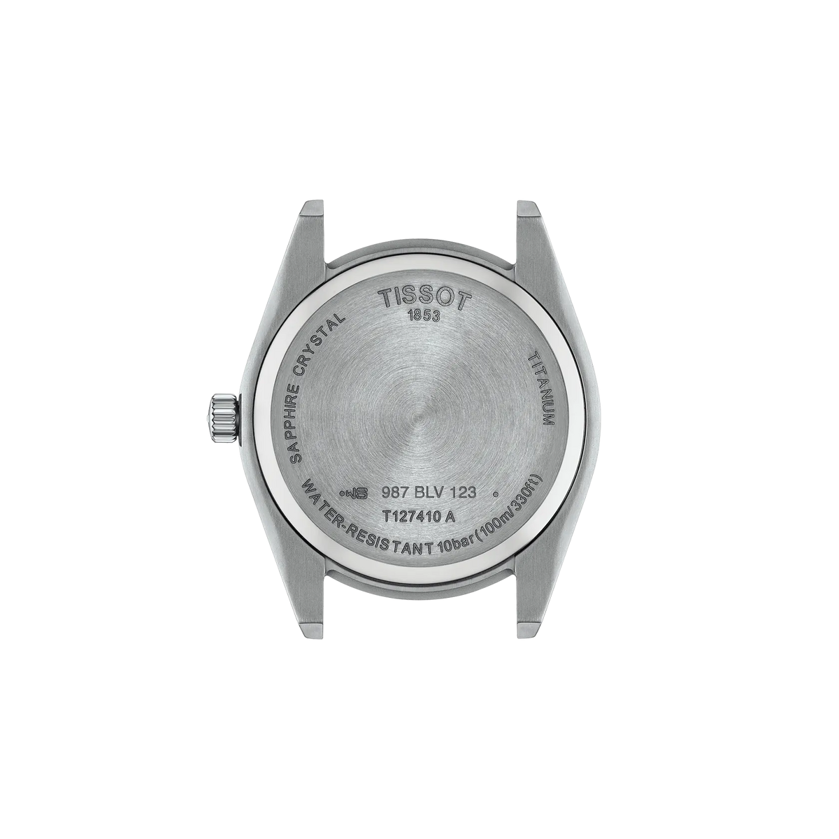 Tissot Gentleman 40mm T127.410.44.081.00 Watch for Men - case-back view