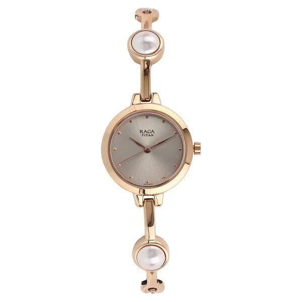 Titan NT2752WM01 Quartz Grey Dial Women's Watch