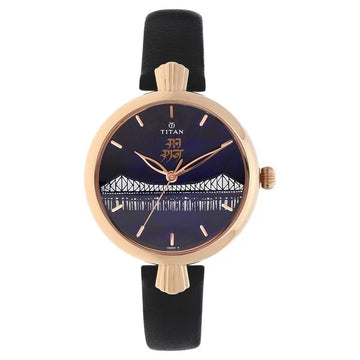 Titan 2580WL03 Forever Kolkata Mother of Pearl Dial Watch for Women