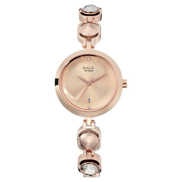 Titan NT2606WM02 Raga Viva Watch for Women