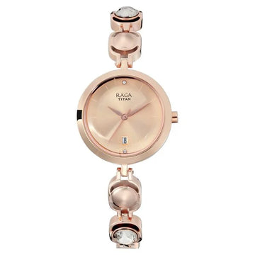 Titan NT2606WM02 Raga Viva Watch for Women