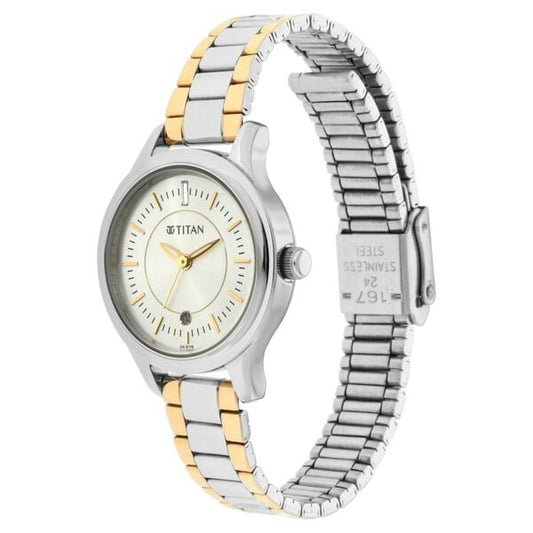 Titan Quartz NS2638BM01 Strap Watch for Women