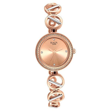 Titan Raga NS2643KM01 Strap Watch For Women
