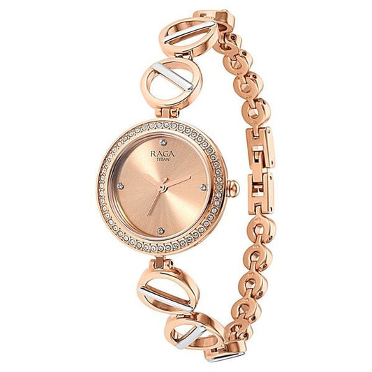 Titan Raga NS2643KM01 Strap Watch For Women