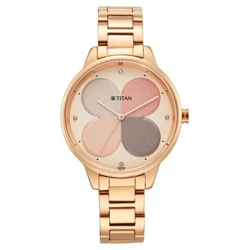 Titan NT2648WM02 Purple Glam It Up Multicoloured Dial Women's Watch