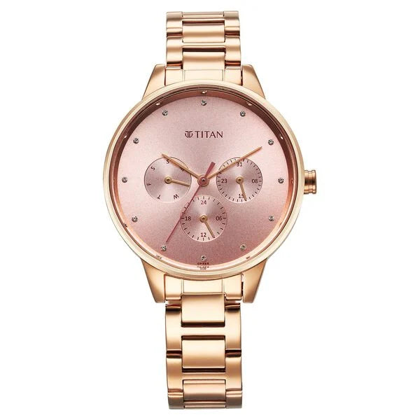 Titan 2648WM08 Razzle Dazzle Pink Dial Women's Watch