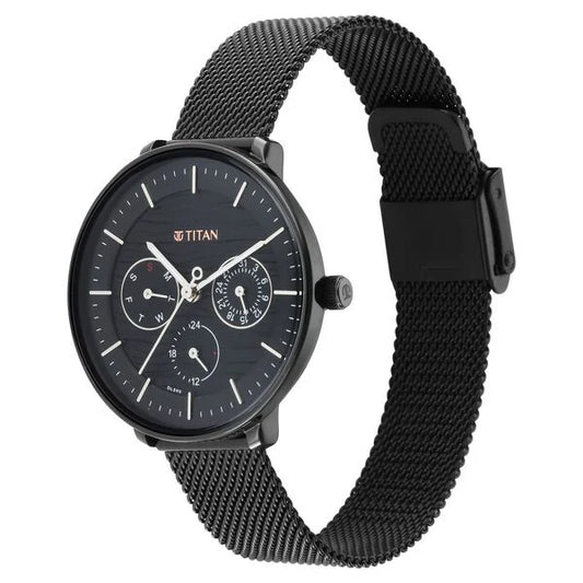 Titan NT2651NM02 Svelte Green Multifunctional Women's Watch