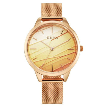 Titan NS2664WM02 Purple Glam It Up Multicoloured Dial Women's Watch