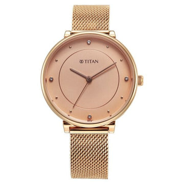 Titan NT2673WM04F Purple Stackables Pink Dial Women's Watch