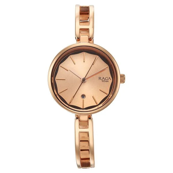 Titan NT2683WM01 Raga Viva White Dial Women's Watch