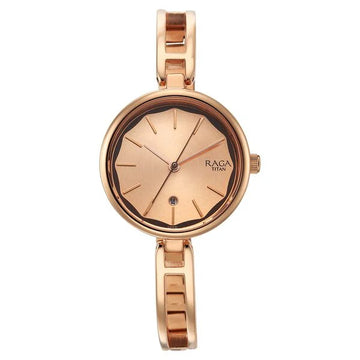 Titan NT2683WM01 Raga Viva White Dial Women's Watch