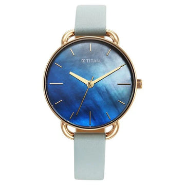 Titan 2705WL01 Secluded Gradient Mother of Pearl Dial Watch for Women