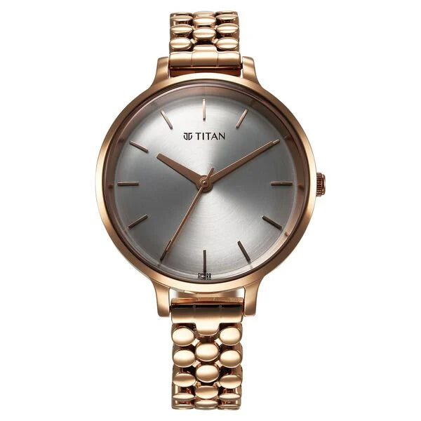 Titan 2709WM02 Secluded Quartz Silver Dial Women's Watch