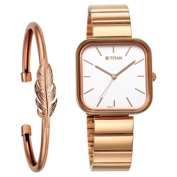Titan NT2715WM01F Purple Stackables Watch for Women