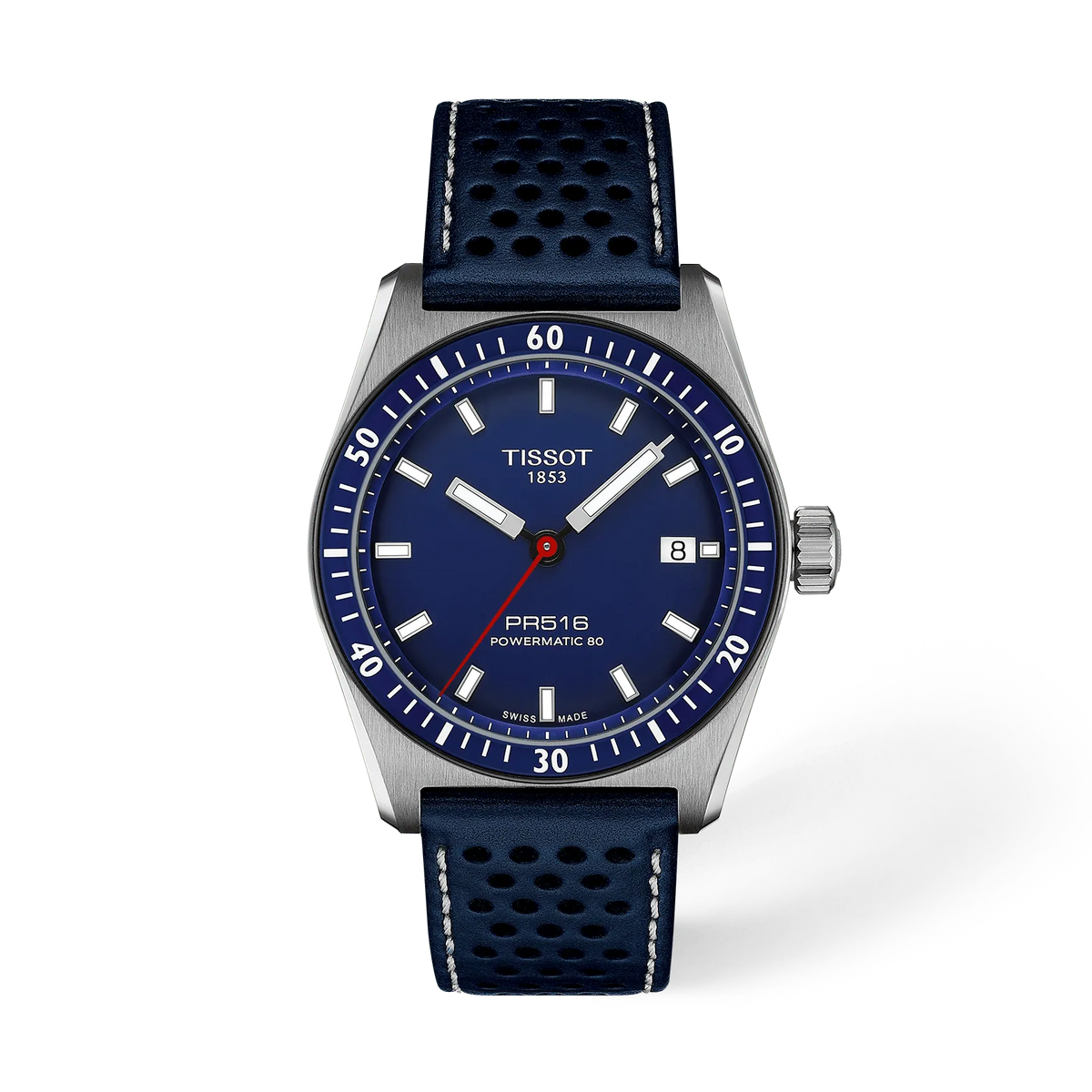 Tissot PR516 38mm T149.407.16.041.00 Unisex Watch - front view