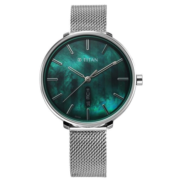 Titan 2763SM01 Neo Mother of Pearl Watch for Women