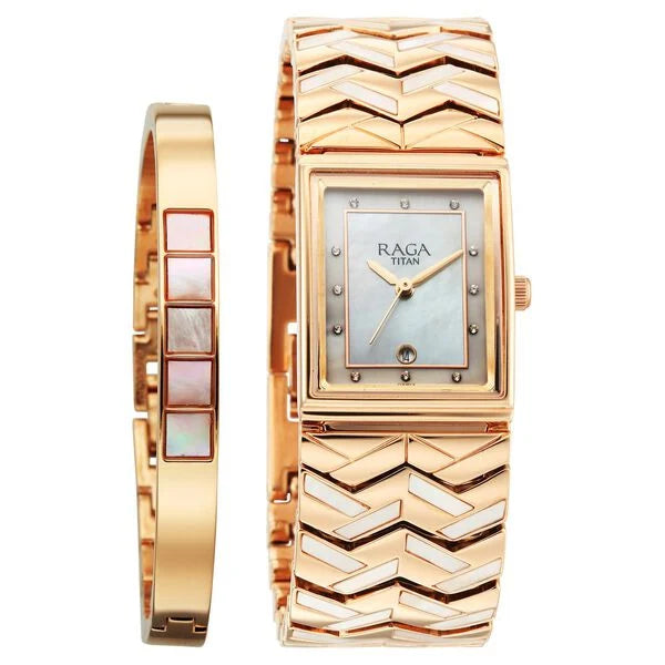 Titan 2806WM01F Raga Power Pearls 2.0 Women