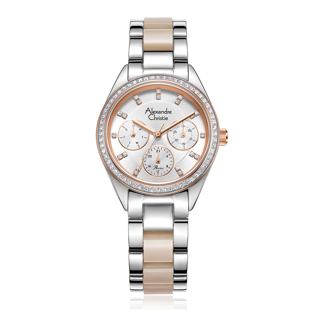 AC 2A60 BFB Ladies Multifunction Watch – Silver Colorway