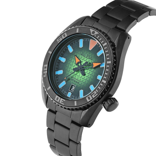 AS9N93X1 Textured Dial Tokyo Neon - Kamal Watch Company